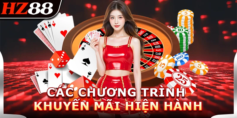 Banner các chương trình khuyến mãi hiện hành